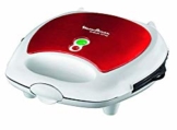 Moulinex SW6125 3 in 1 Sandwichtoaster in rot weis